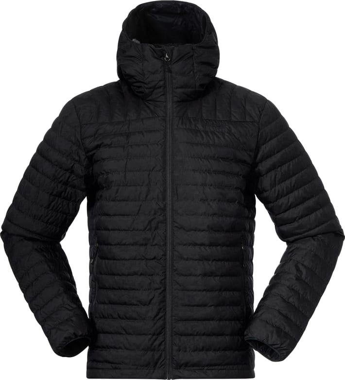 Men's Lava Light Down Jacket With Hood Black Bergans