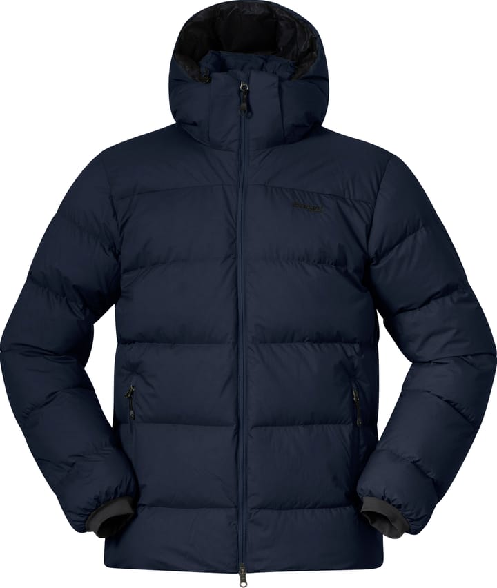 Men's Lava Warm Down Jacket With Hood Navy Blue Bergans