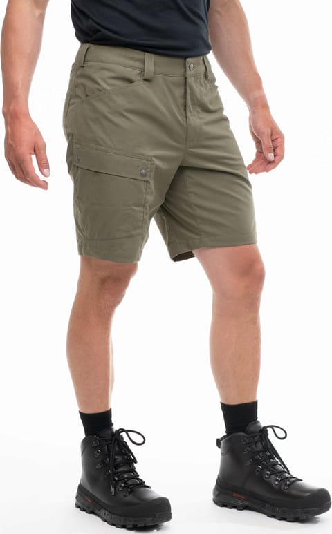 Men's Nordmarka Leaf Light Shorts Greenmud Bergans