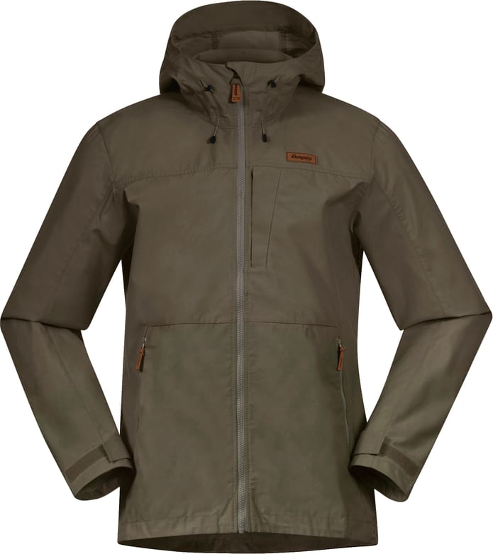 Bergans Men's Nordmarka Leaf Light Wind Jacket Green Mud Bergans Bergans Men's Nordmarka Leaf Light Wind Jacket Green Mud Bergans