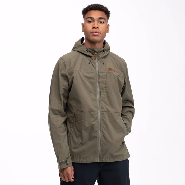 Bergans Men's Nordmarka Leaf Light Wind Jacket Green Mud Bergans Bergans Men's Nordmarka Leaf Light Wind Jacket Green Mud Bergans