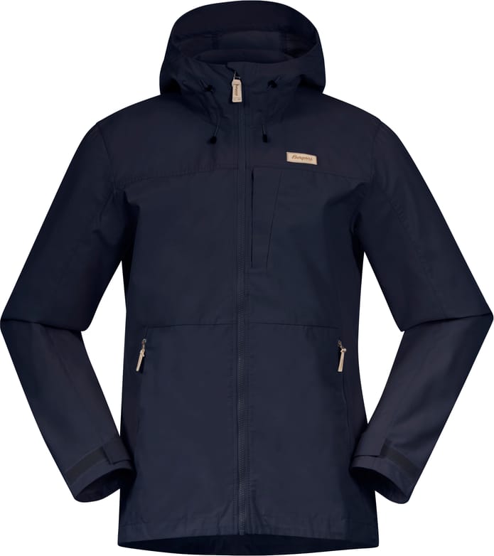 Bergans Men's Nordmarka Leaf Light Wind Jacket  Navy Blue Bergans