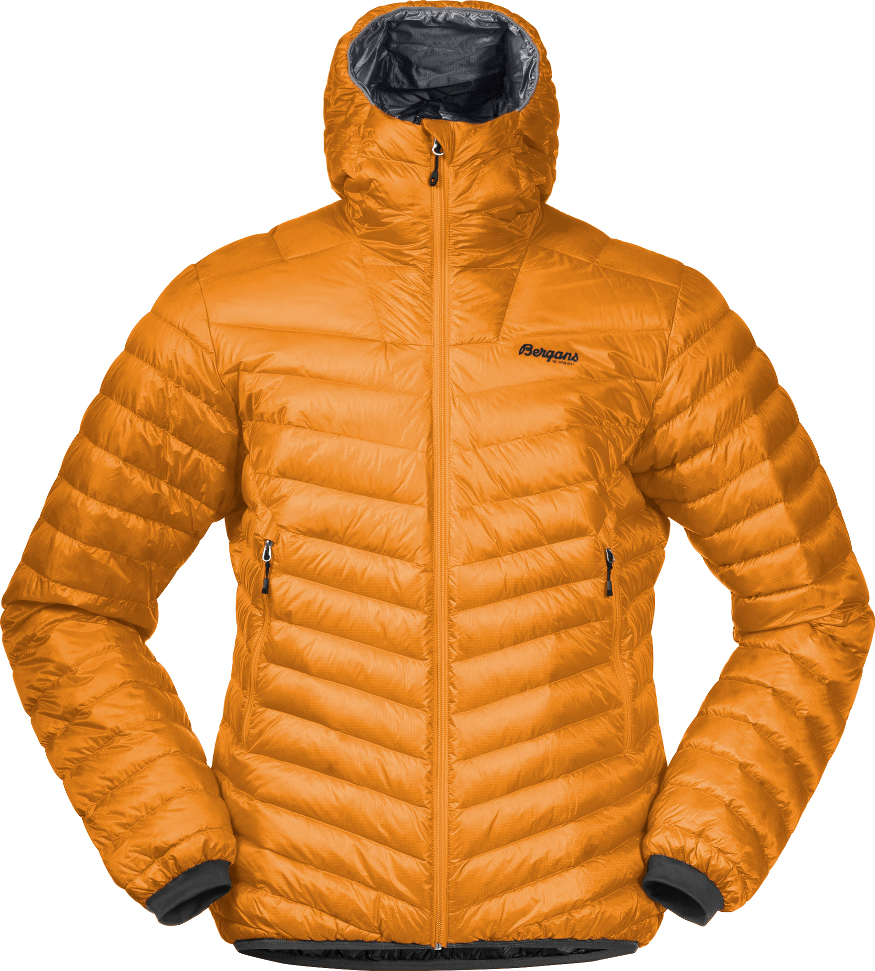 Men's Senja Down Light Jacket With Hood Golden Field/Husky Blue