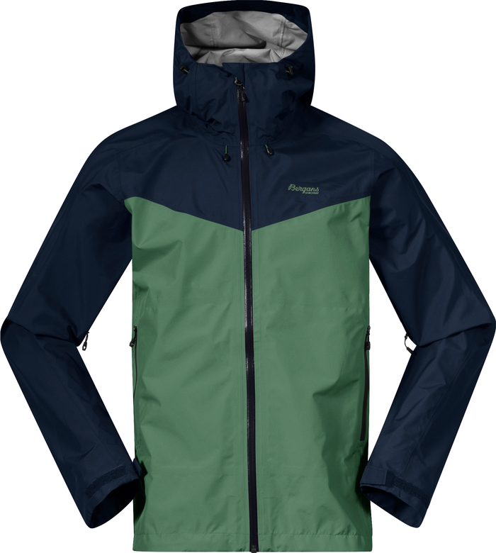 Bergans Men’s Skarlight 3L Shell Jacket Dark Jade Green/Navy Blue