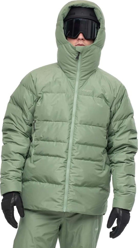 Bergans Men's Stranda V2 Down Jacket Cool Green Bergans