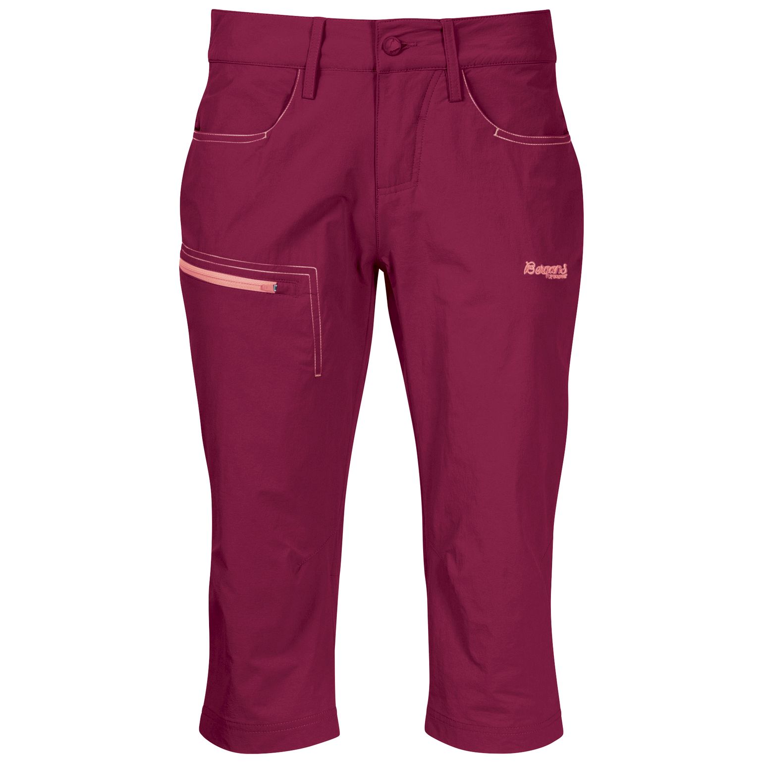 Women's Moa Pirate Pant Beet Red/Peach Pink