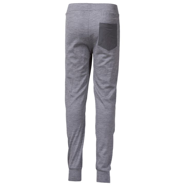 Kids' Myske Wool Pant Solid Grey Melange/Solid Dark Grey Bergans