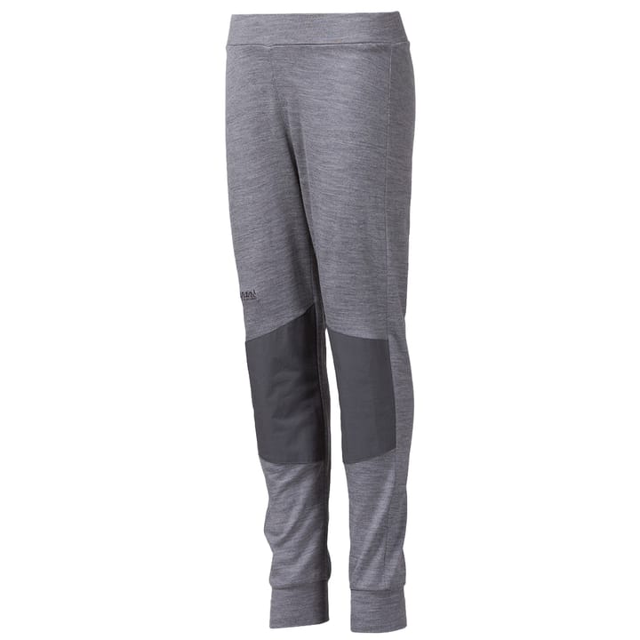 Kids' Myske Wool Pant Solid Grey Melange/Solid Dark Grey Bergans