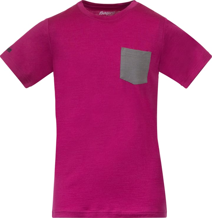 Bergans Myske Wool Youth Tee Fandango Purple Bergans