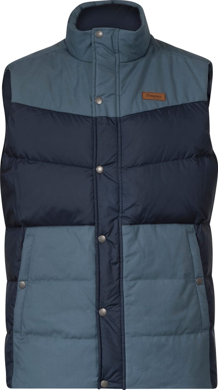 Bergans Men's Nordmarka Outdoor Down Vest Navy Blue/Orion Blue Bergans