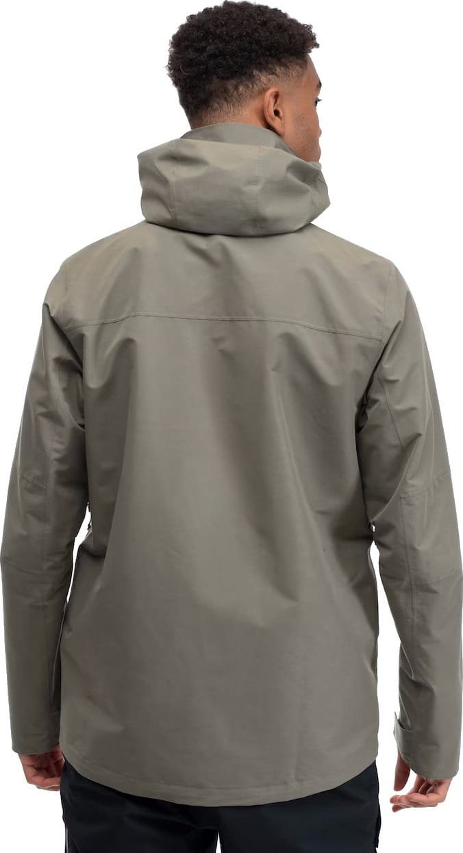 Men's Nordmarka 2L Shell Jacket Greenmud Bergans