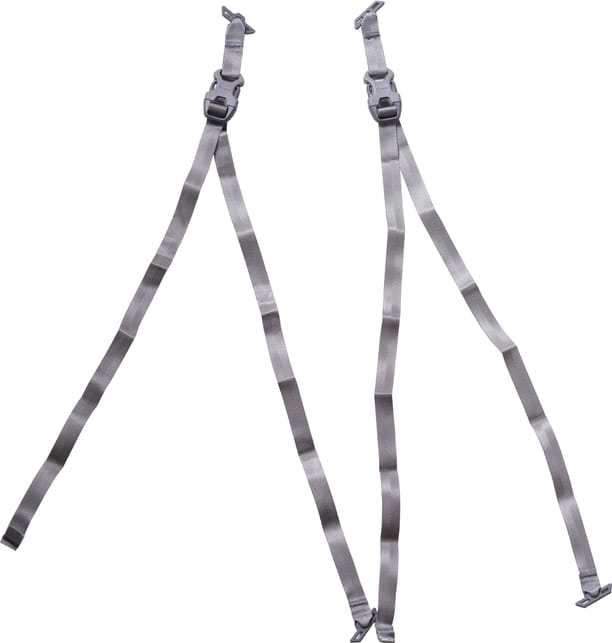 Bergans Plus Accessory Straps 2-pack Solid Dark Grey Bergans Bergans Plus Accessory Straps 2-pack Solid Dark Grey Bergans