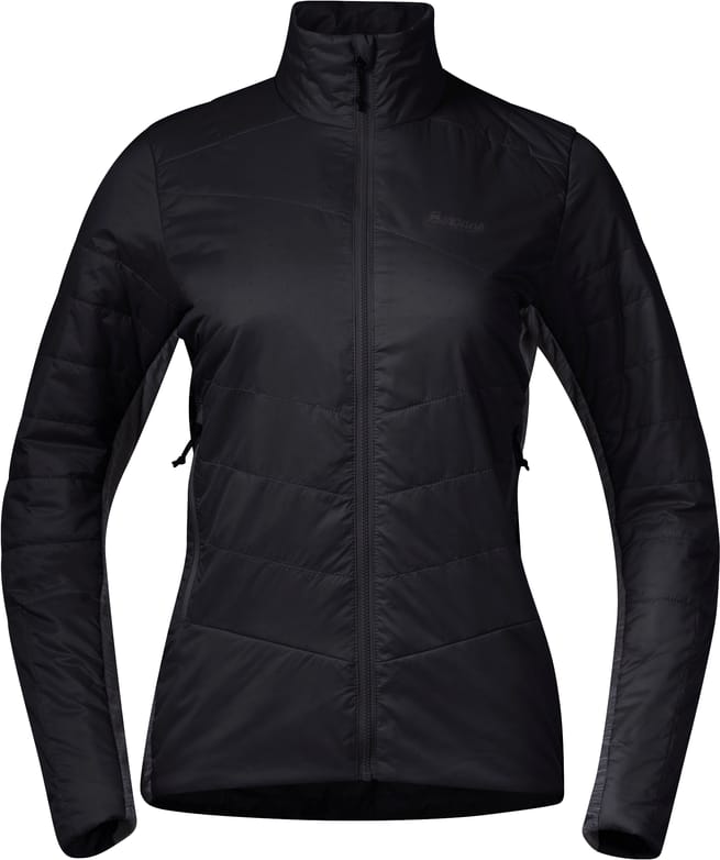 Women's Rabot V2 Insulated Hybrid Jacket Black/Solid Charcoal Bergans