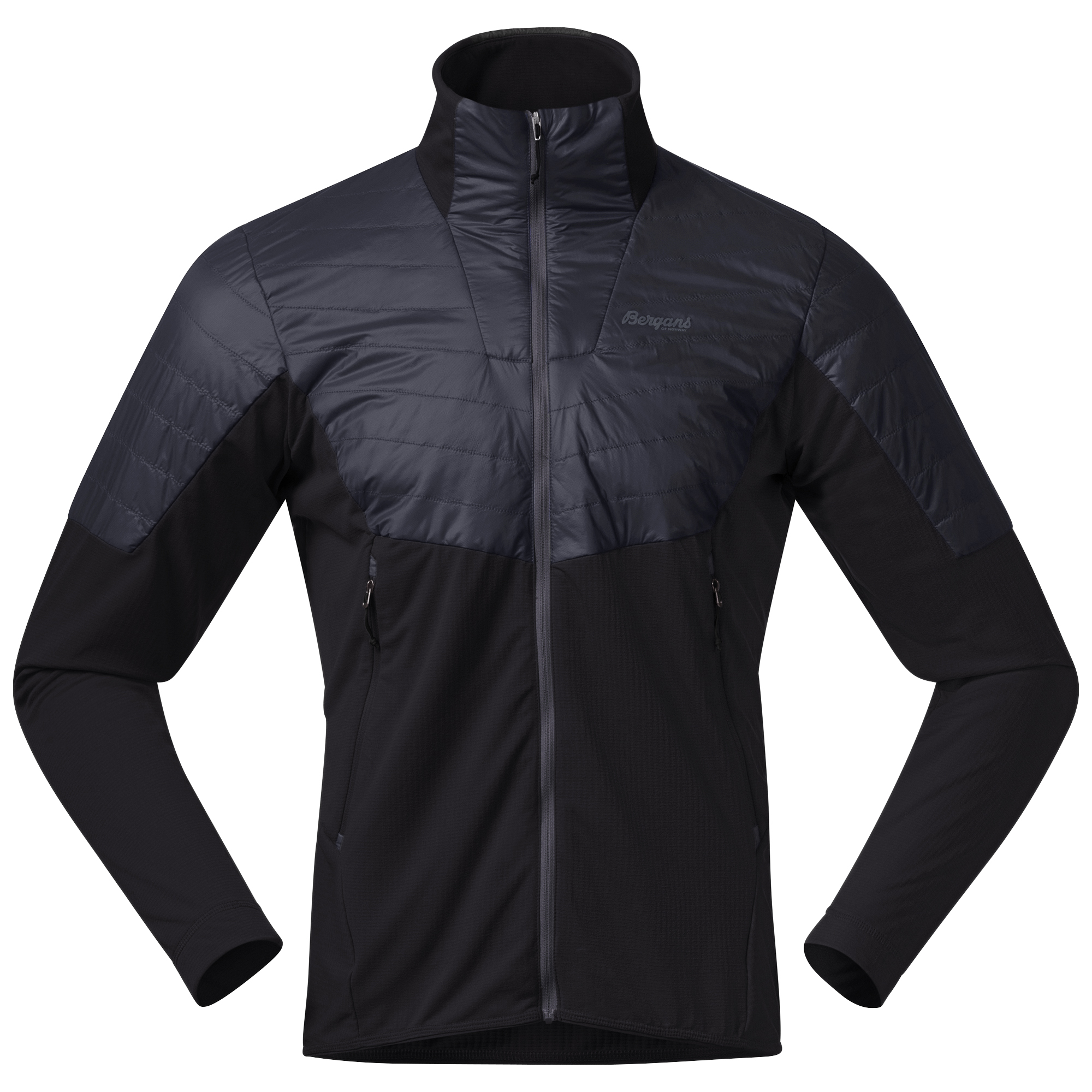 Men’s Senja Midlayer Jacket  Black/Solid Charcoal