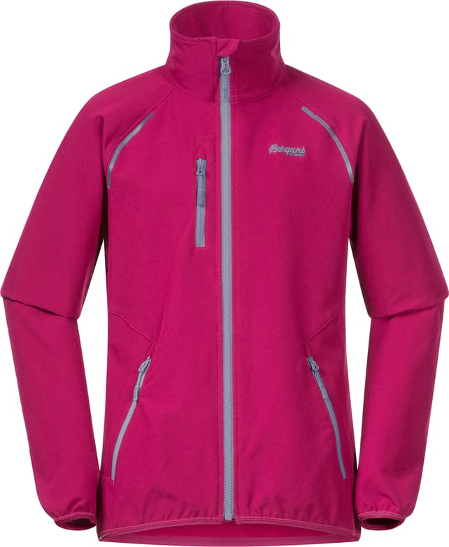 Bergans Girls' Sjoa Light Softshell Jacket Fandango Purple Bergans
