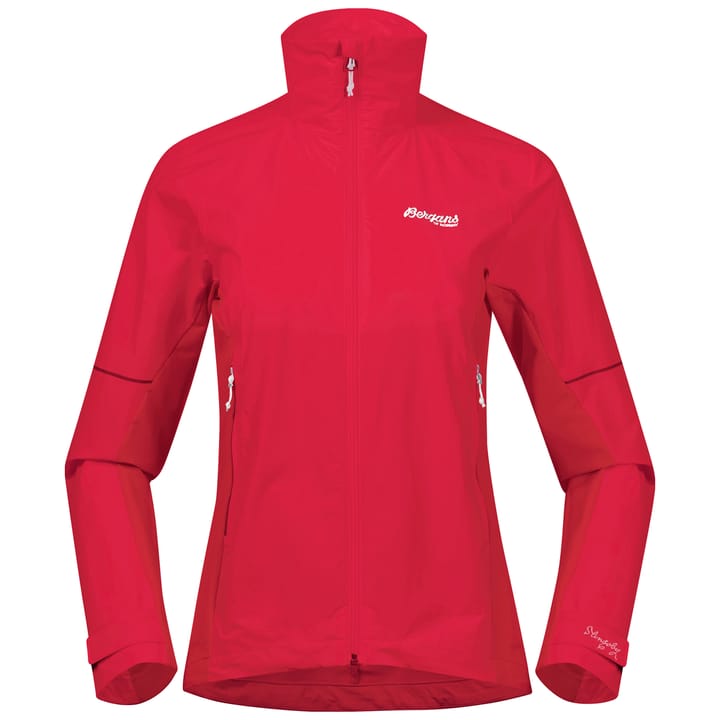 Bergans Slingsby Light Softshell Women's Jacket Strawberry/White Bergans