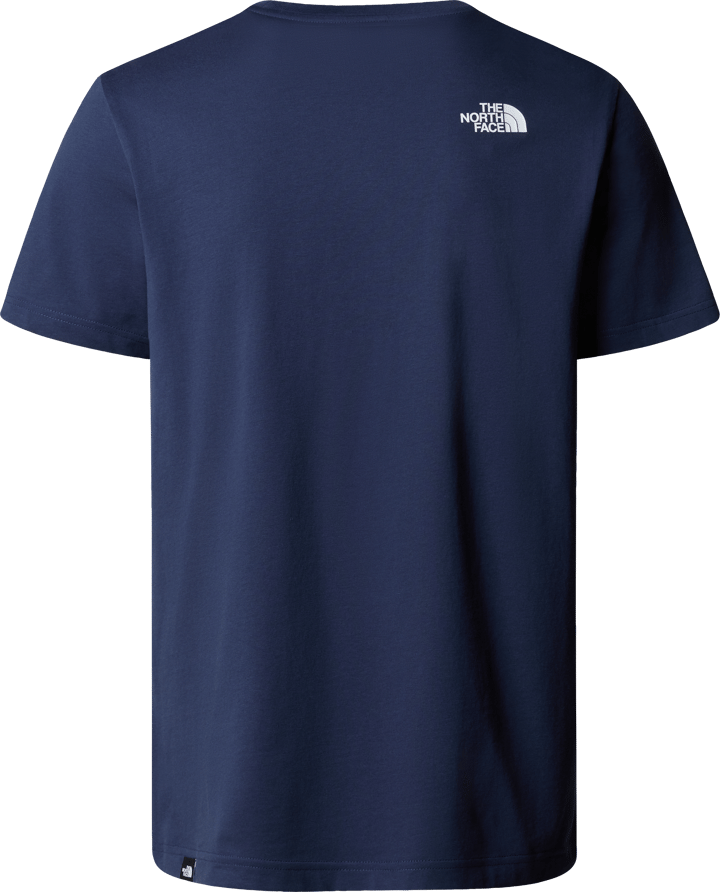 The North Face M S/S Simple Dome Tee Summit Navy The North Face
