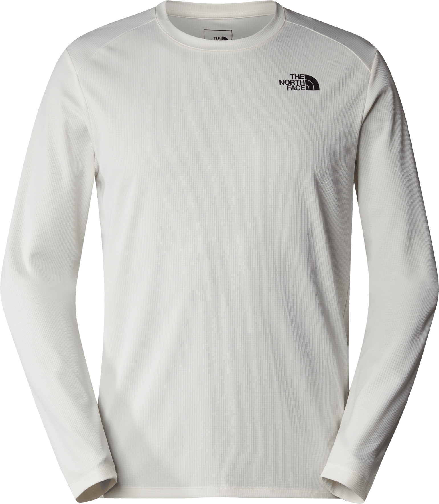 The North Face Men's Shadow Long-Sleeve T-Shirt White Dune