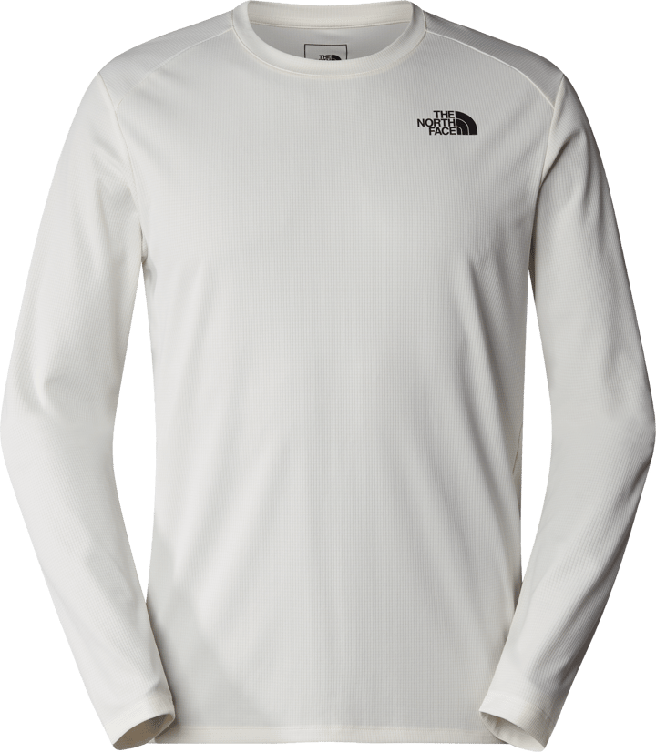 The North Face Men's Shadow Long-Sleeve T-Shirt White Dune The North Face