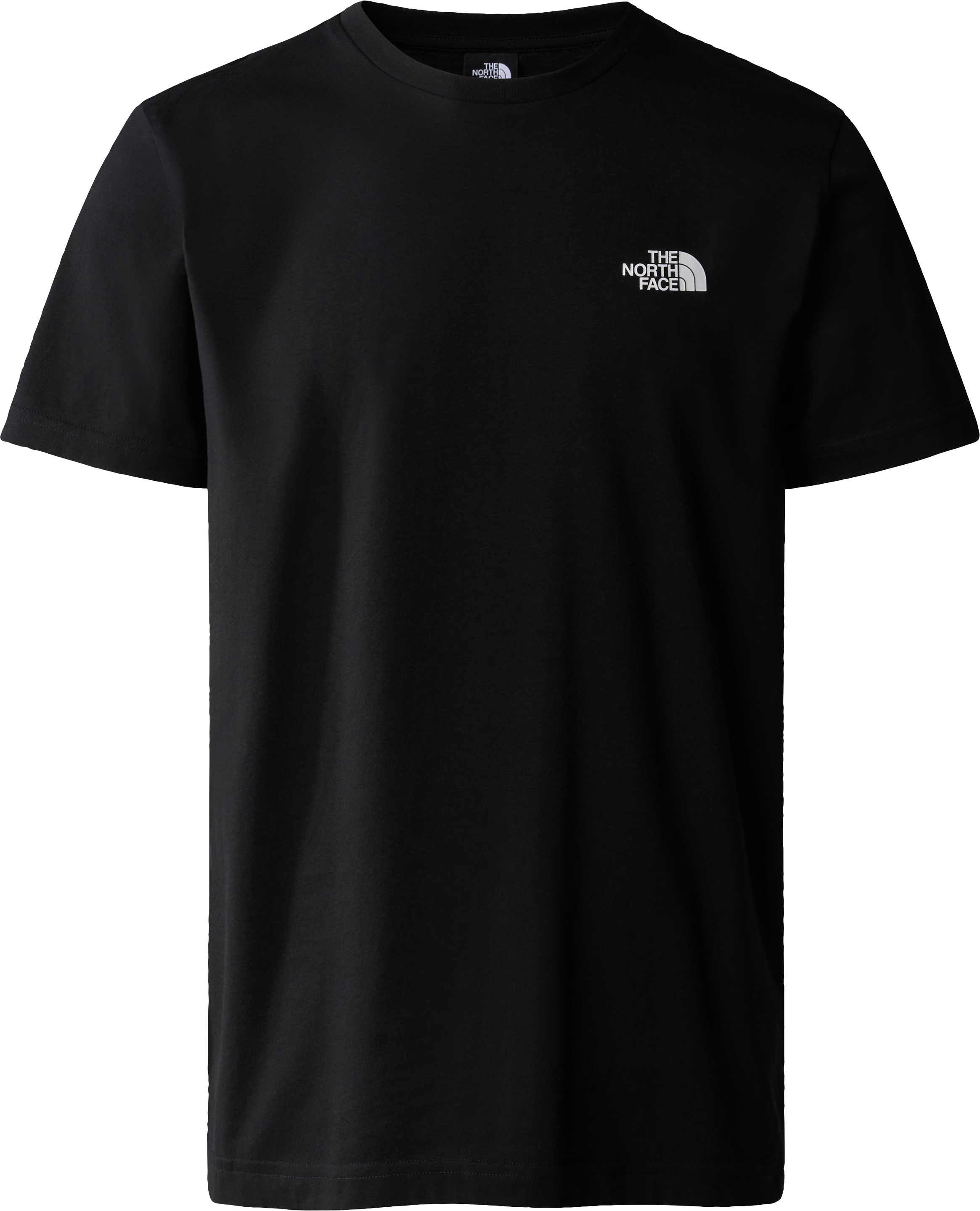 the north face black t shirt