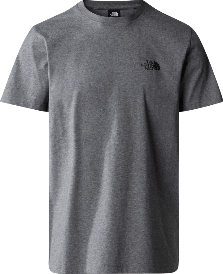 The North Face Men's Simple Dome T-Shirt TNF Medium Grey Heather The North Face