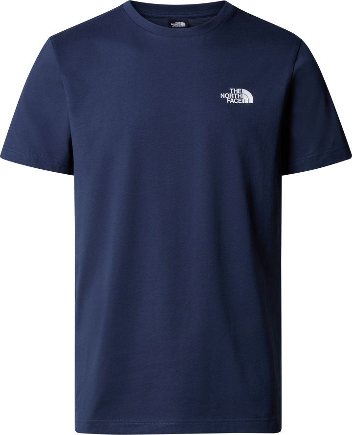 The North Face M S/S Simple Dome Tee Summit Navy The North Face