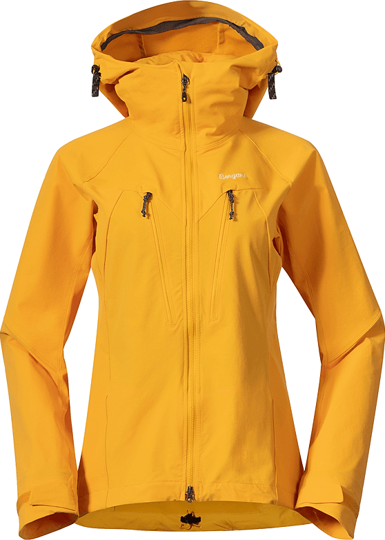 Bergans Women's Tind Softshell Jacket  Marigold Yellow