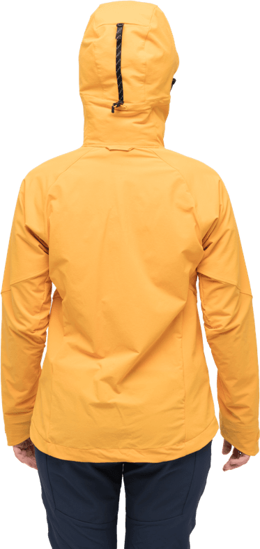 Bergans Women's Tind Softshell Jacket  Marigold Yellow Bergans