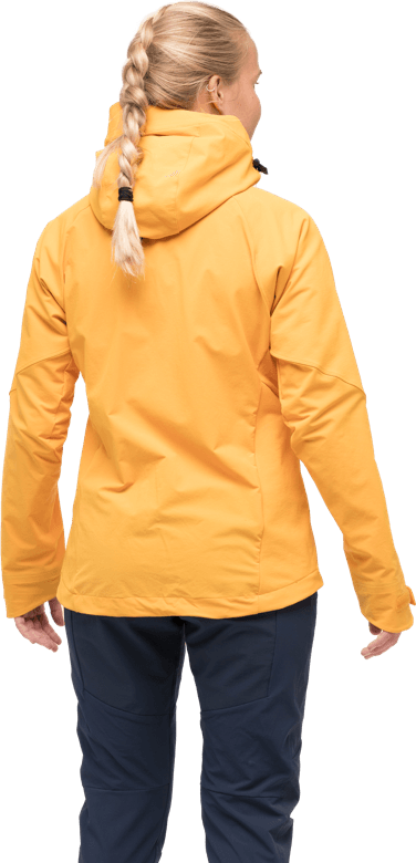 Bergans Women's Tind Softshell Jacket  Marigold Yellow Bergans