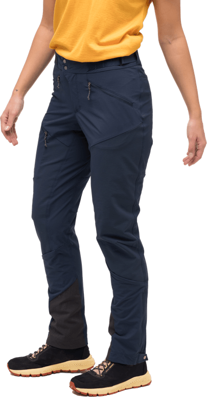 Bergans Women's Tind Softshell Pants  Navy Blue Bergans