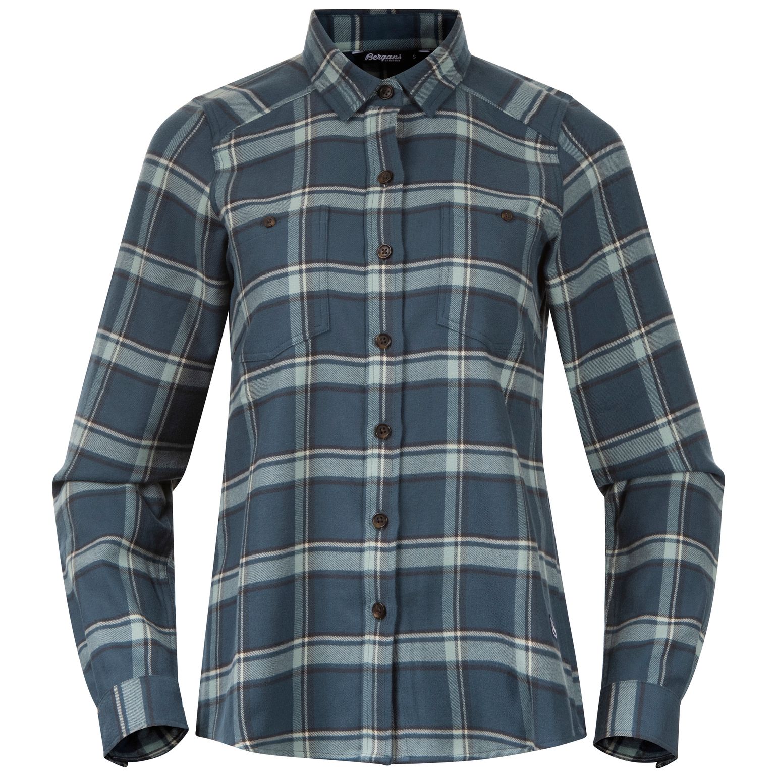 Women's Tovdal Shirt Orion Blue/Misty Forest Check