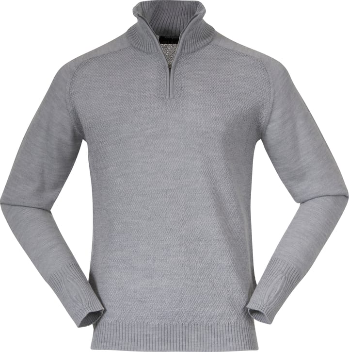 Bergans Men's Ulriken Light Merino Jumper Magnesium Grey Bergans