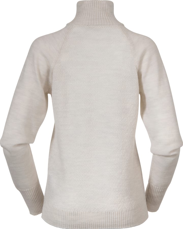 Bergans Women's Ulriken Light Merino Jumper  Vanilla White Bergans