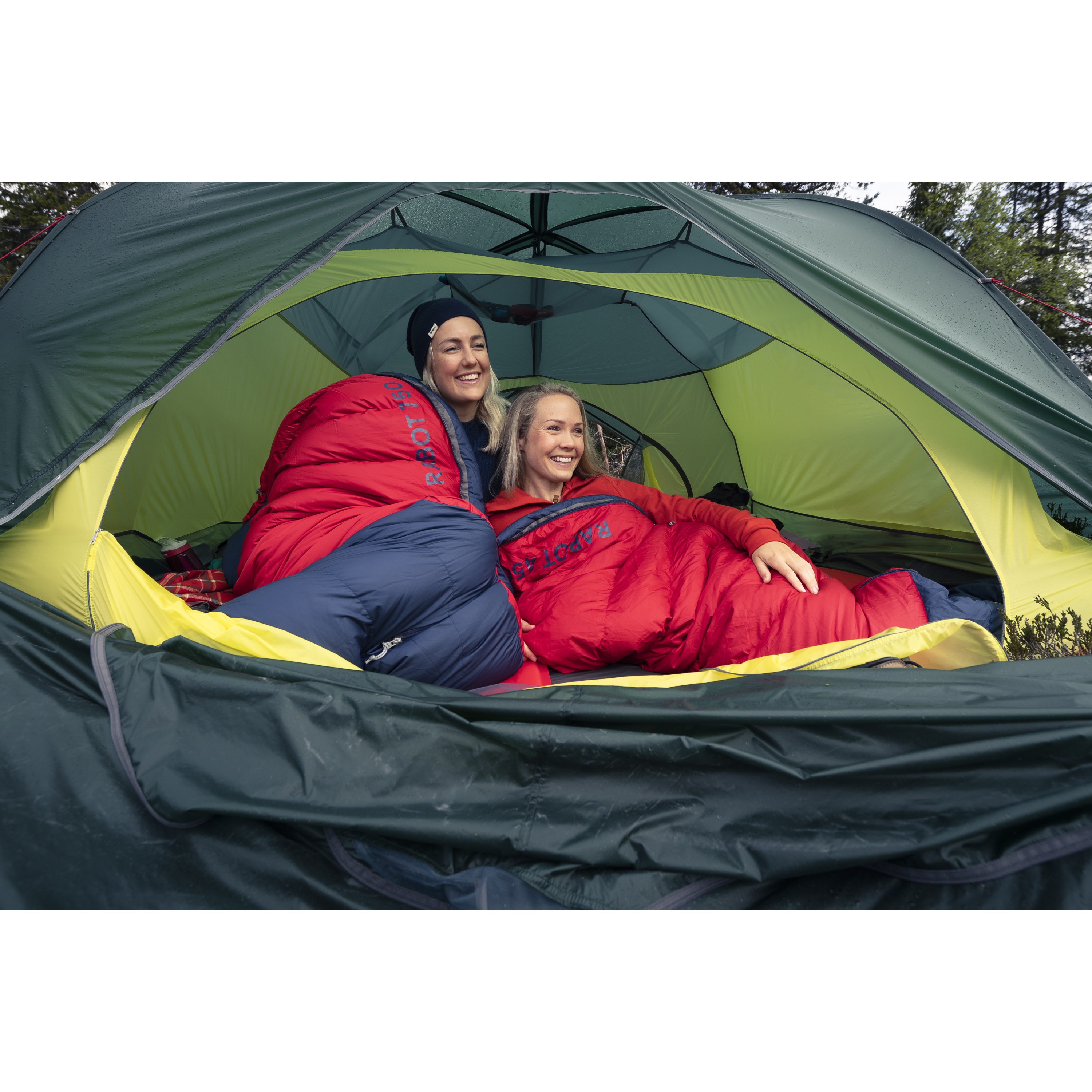 Bergans Wiglo LT V.2 4-pers Tent Light Fog Blue | Køb Bergans