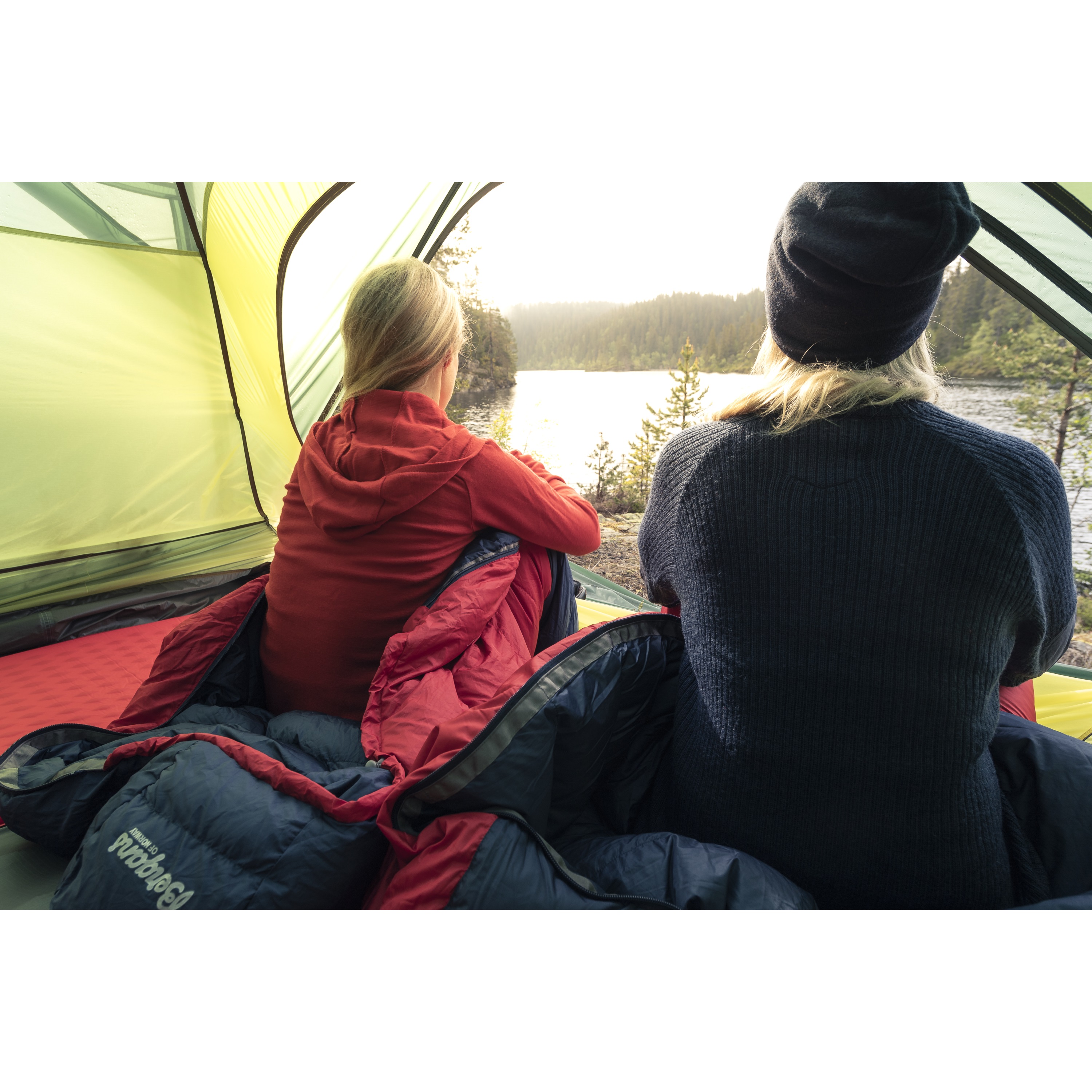 Bergans Wiglo LT V.2 4-pers Tent Light Fog Blue | Buy Bergans