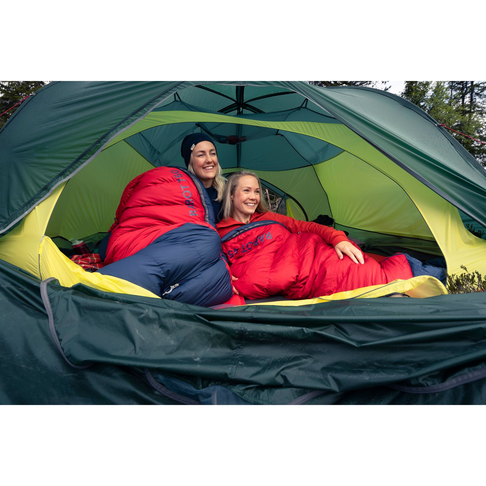 Bergans Wiglo LT V.2 4-pers Tent Red | Køb Bergans Wiglo LT V.2 4