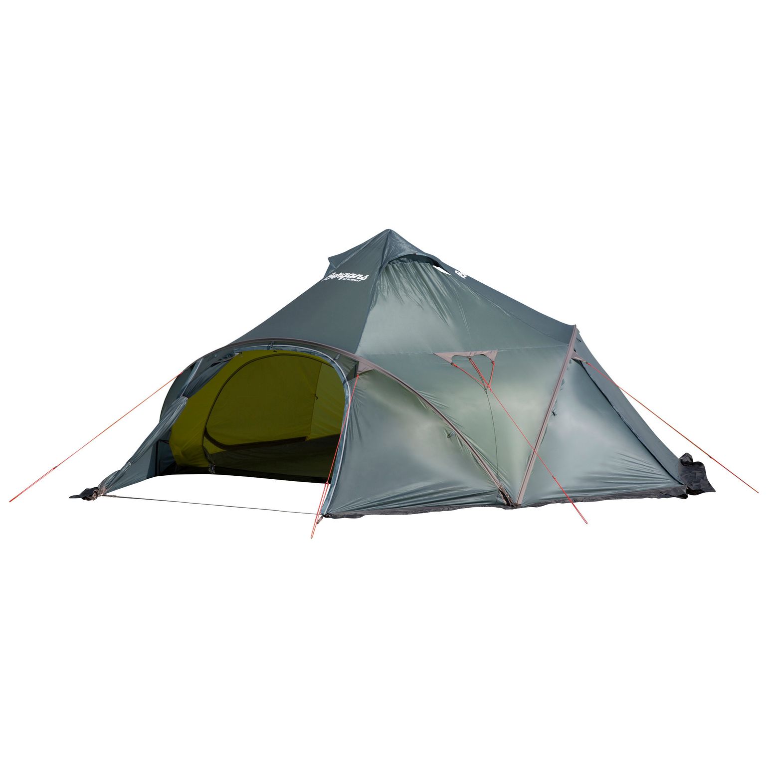 Bergans Wiglo LT V.2 4-pers Tent  Light Fog Blue