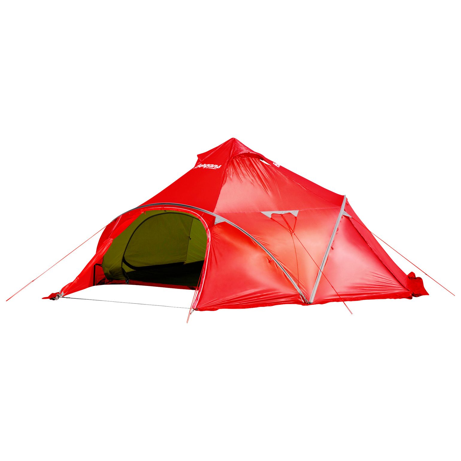 Bergans Wiglo LT V.2 4-pers Tent  Red