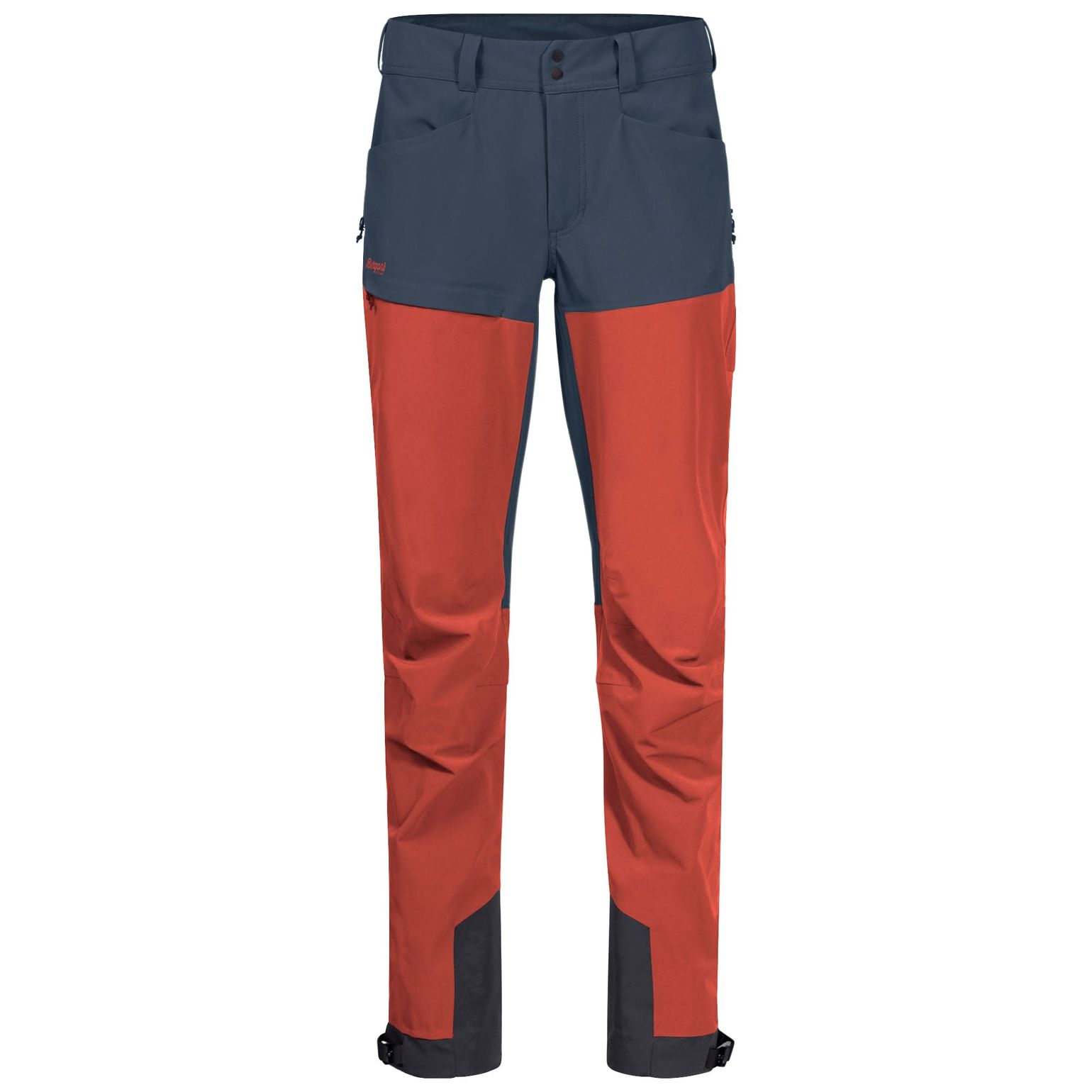 Bergans Women's Bekkely Hybrid Pant Brick/Orion Blue