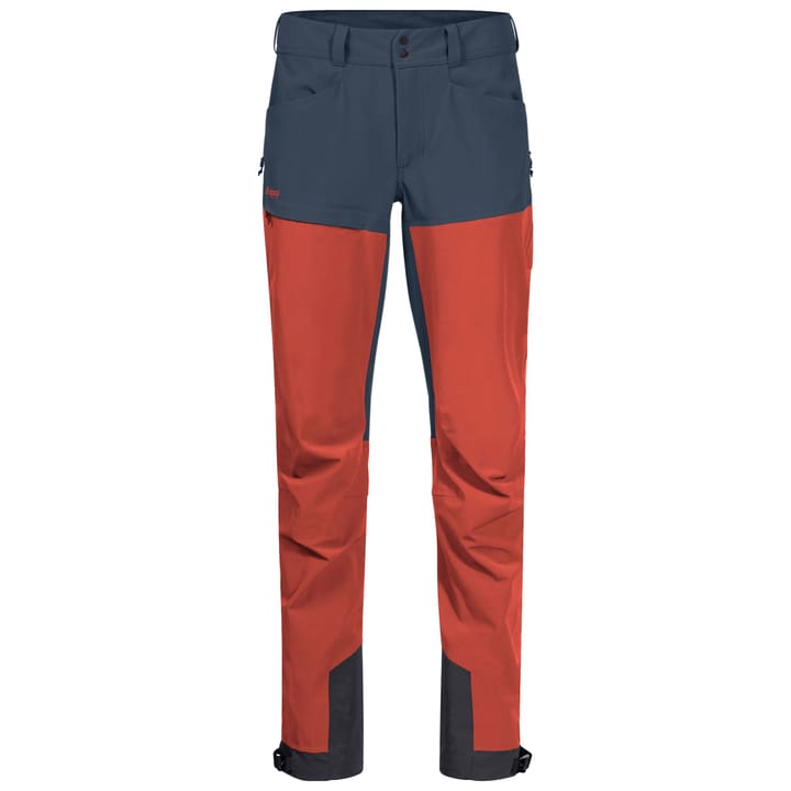 Bergans Women's Bekkely Hybrid Pant Brick/Orion Blue Bergans