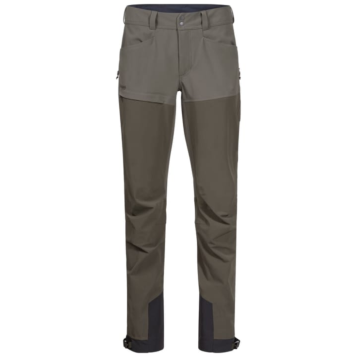 Bergans Women's Bekkely Hybrid Pant Darkk Green Mud/Green Mud Bergans