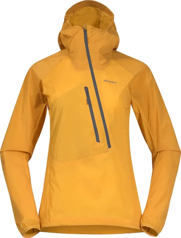 Women’s Cecilie Light Wind Anorak Light Golden Yellow/Golden Yellow