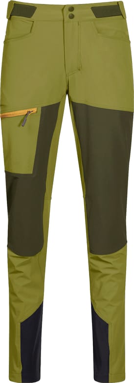 Bergans Women's Cecilie Mountain Softshell Pants Trail Green/Dark Olive Green Bergans