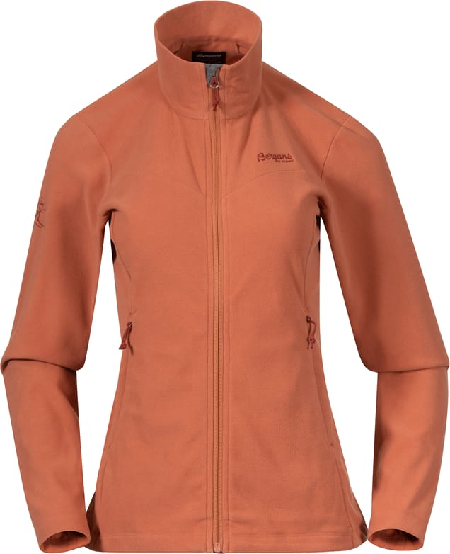 Bergans Women's Finnsnes Fleece Jacket  Terracotta