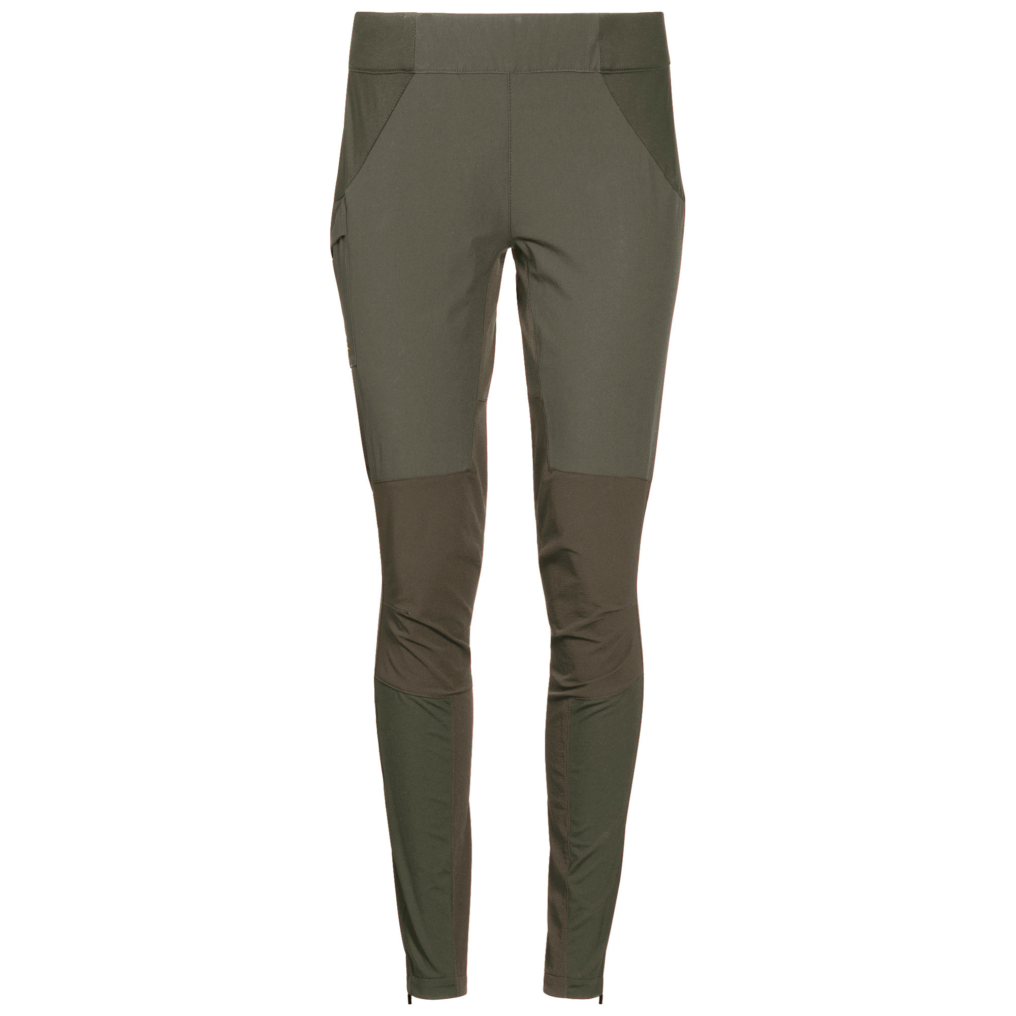 Bergans Women’s Fløyen Original Tight Pants Darkgreenmud
