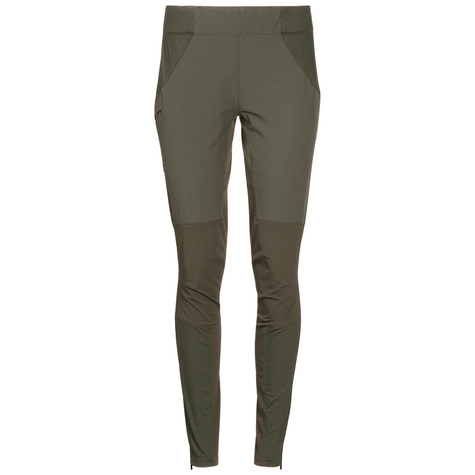 Bergans Women's Fløyen Original Tight Pants Darkgreenmud