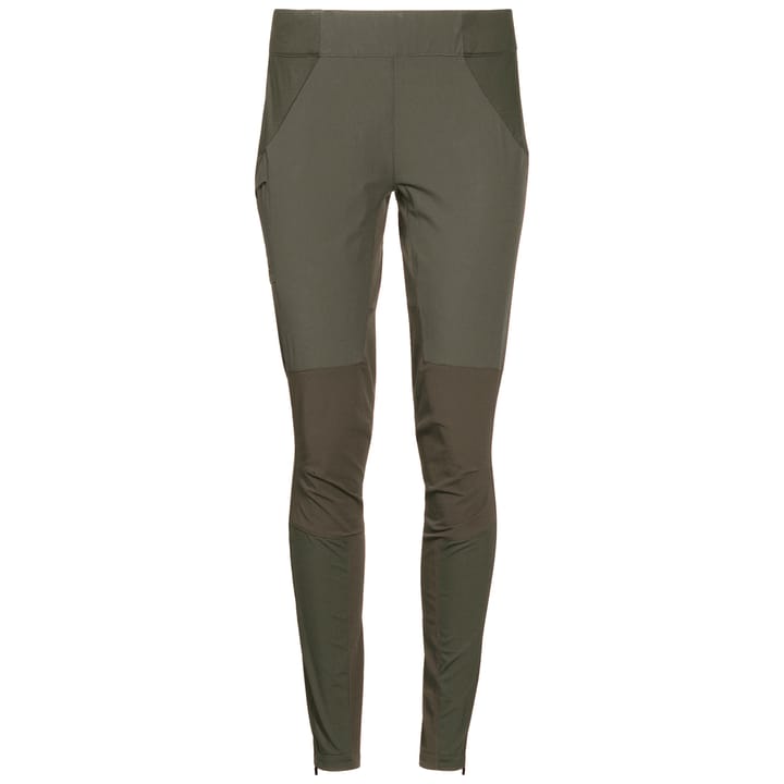 Bergans Women's Fløyen Original Tight Pants Darkgreenmud Bergans