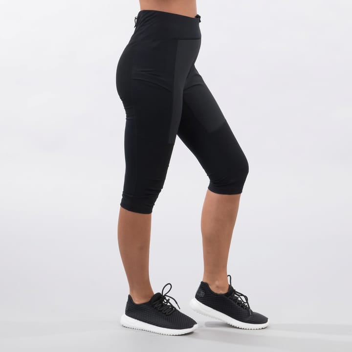 Bergans  Women's Fløyen V2 3/4 Pants Black Bergans