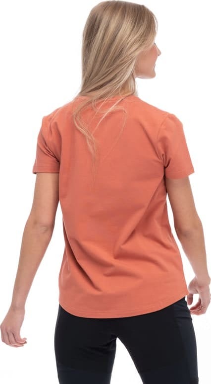 Bergans Women's Graphic Tee Terracotta/Husky Blue Bergans