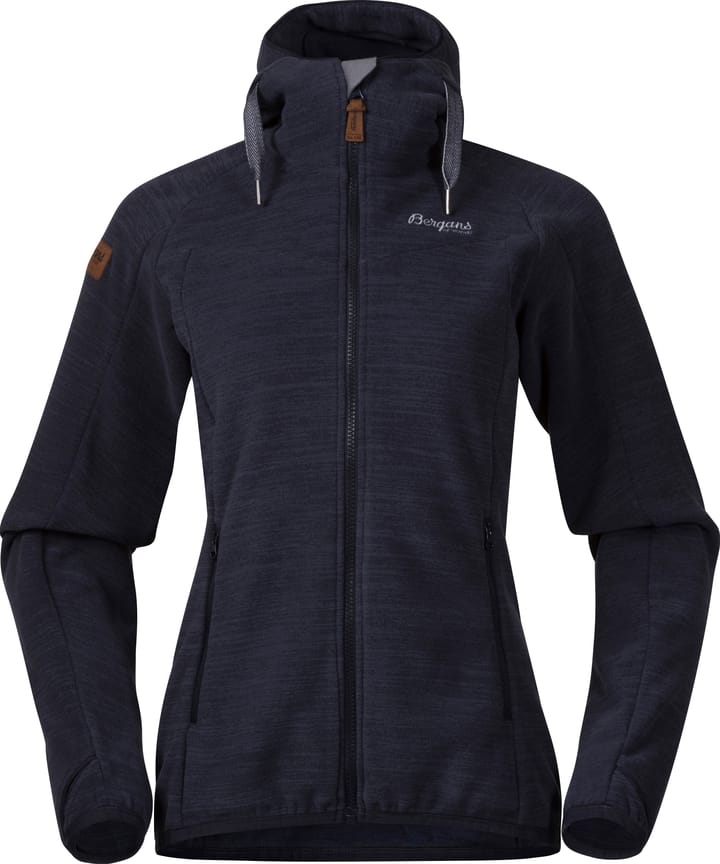 Women's Hareid Fleece Jacket Dark Navy Bergans